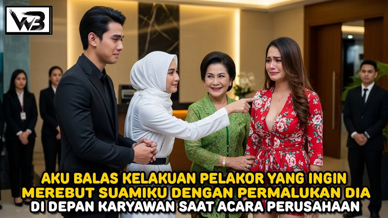 Aku Balas Permalukan Pelakor Yang Mencoba Merebut Suamiku Di Acara syukuran Perusahaan #drama#novel