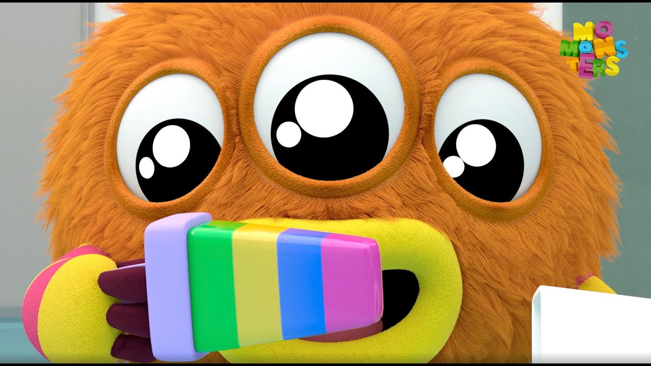 Paletas heladas | Momonsters (S01E07) | Dibujos Animados Educativos para Niños