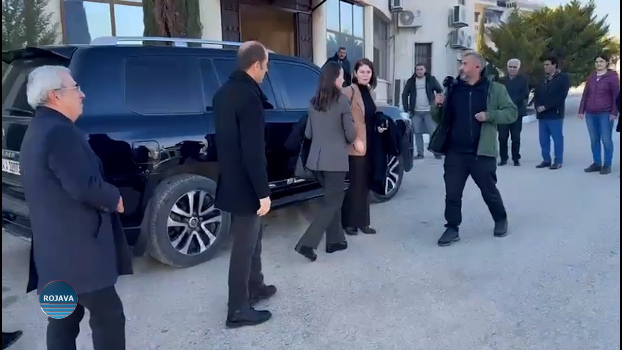 وصول وفد حــزب المساواة وديمقراطية الشعوب إلى  روج آفا