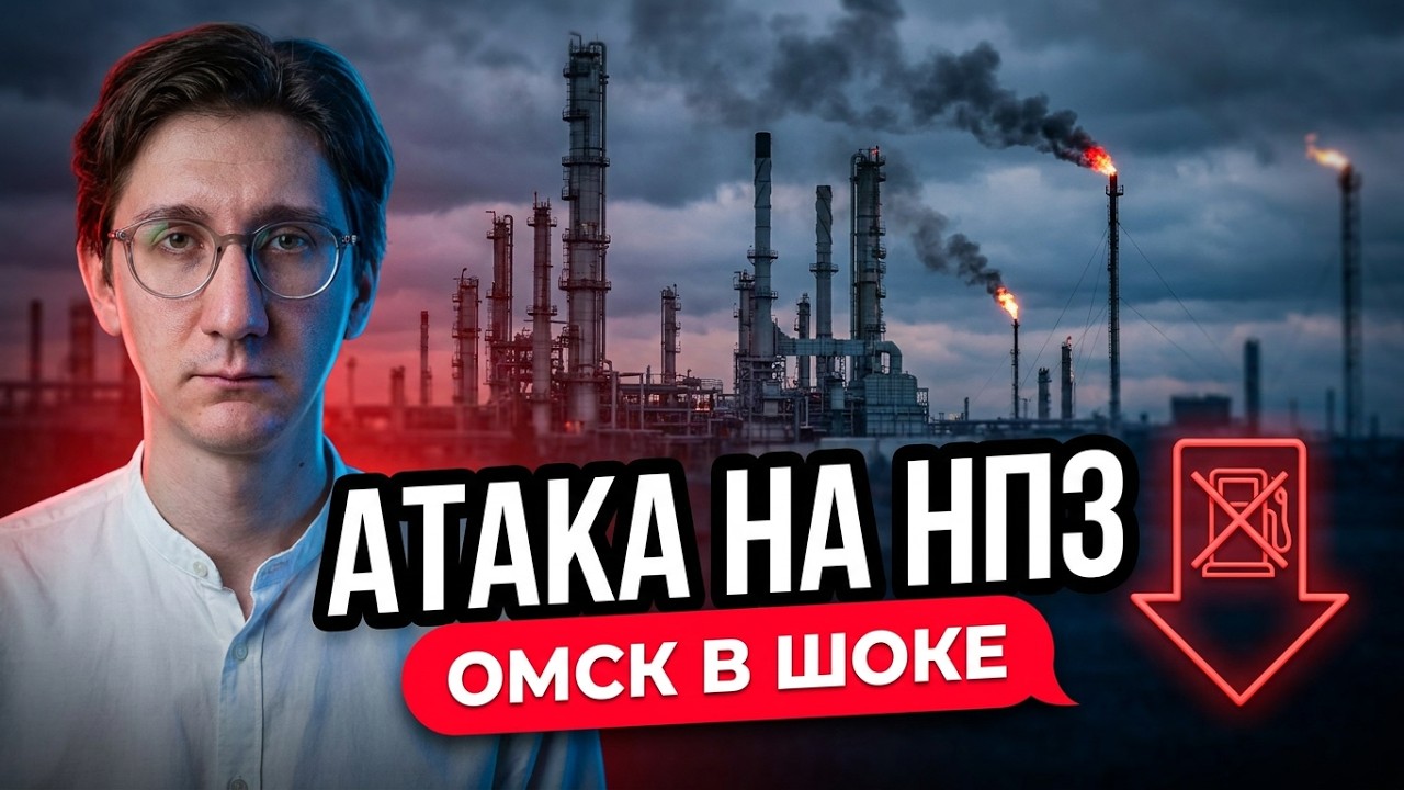 Атакован Омский Нефтезавод: что будет дальше и что думают омичи? | Даниил Чебыкин в эфире @tvrain