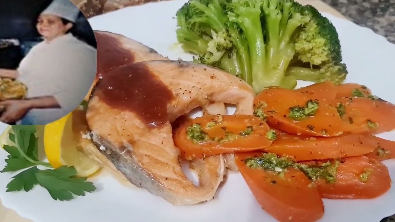 salmón a la plancha recta fácil y rápida deliciosa