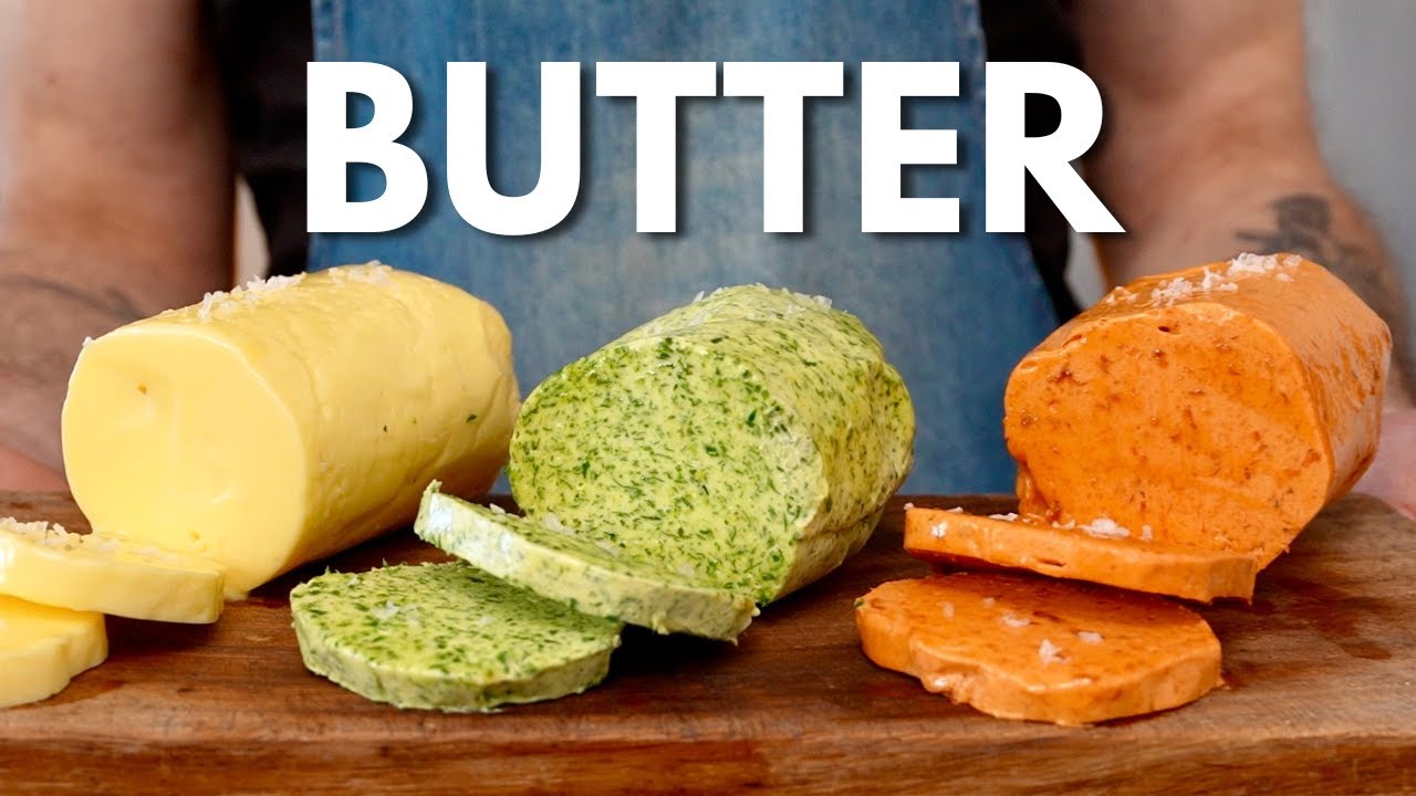 HOMEMADE BUTTER - in under 10 Minutes!