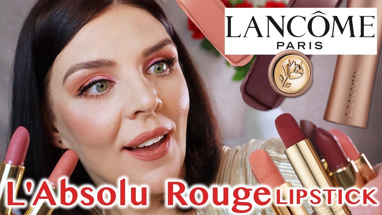New Lancome LAbsolu Rouge Intimatte Lipstick | Swatches & Review 2024