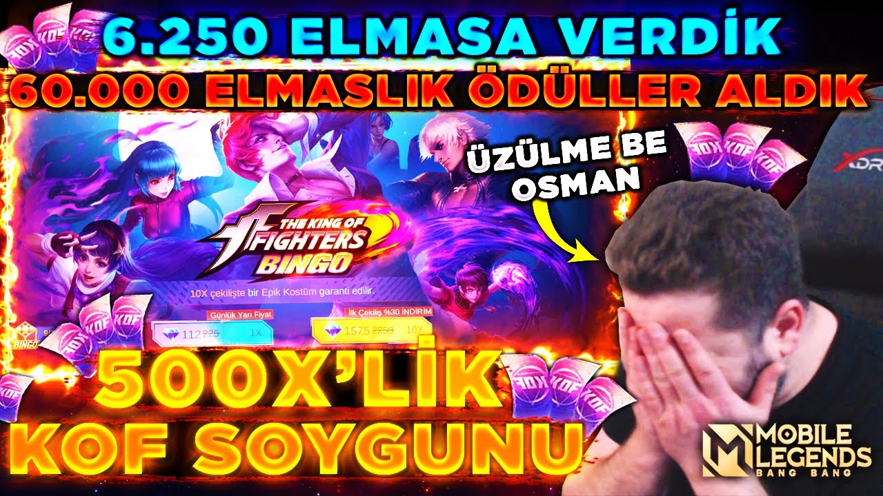 500X'LİK KOF ÇEKİLİŞİ | 60 Bin Elmastan Fazla Bedava Ödüller Topladım | MLBB KOF Etkinliği 2023