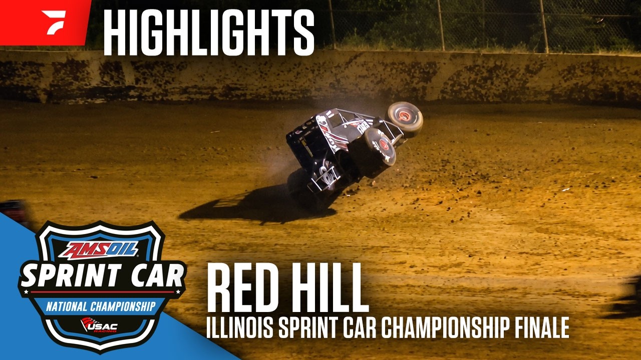 Illinois Sprint Car Championship Finale | USAC Sprints at Red Hill Raceway 6/6/26 | Highlights