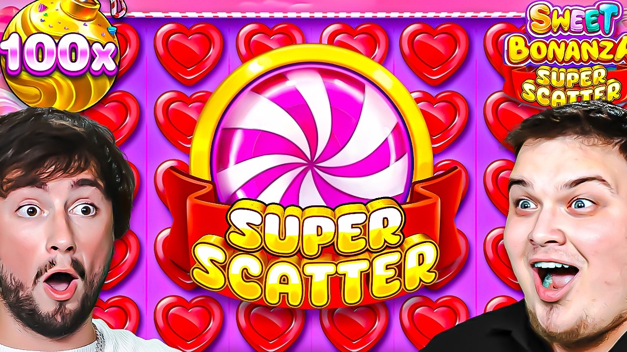 WE HIT A SUPER SCATTER ON SWEET BONANZA SUPER SCATTER!