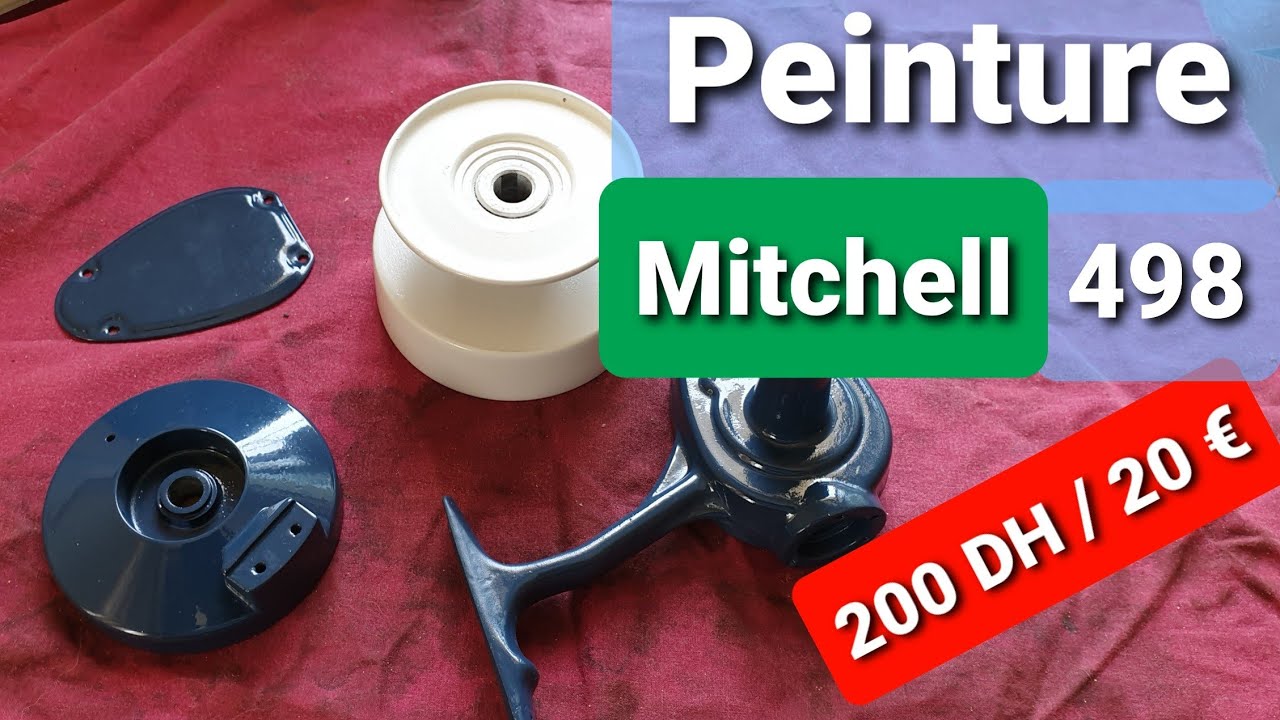 RÉNOVATION MITCHELL 498 | Moulinet de Pêche en Surfcasting