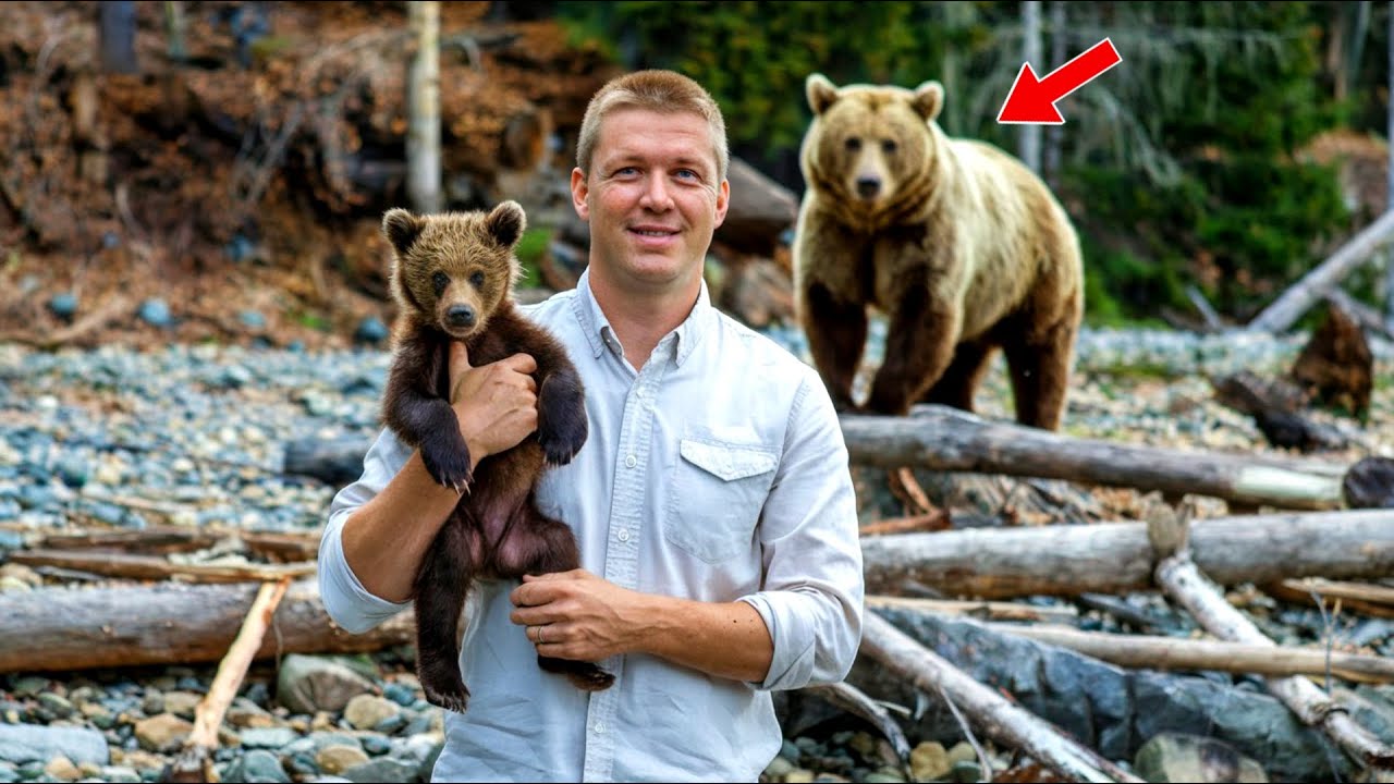 A Man Saved a Bear Cub, But What The Mother Does Next Is Unbelievable!