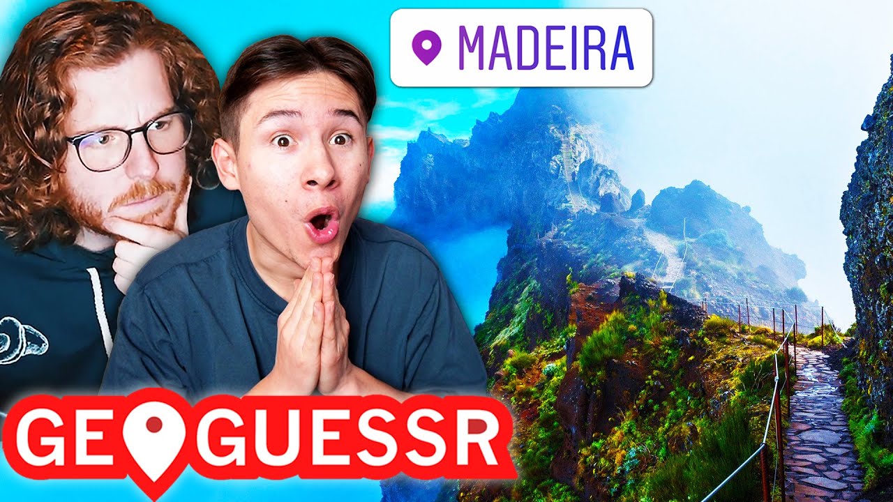 Ich spiele GeoGuessr gegen Unge auf Madeira 🤔🌍
