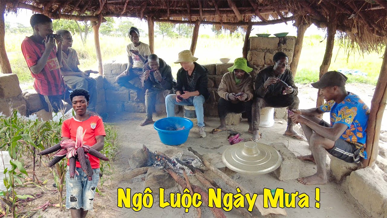 Linh Philip || Không Khí Đầm Ấm Của Team Việt Phi Farm Quây Quần Bên Bếp Lửa