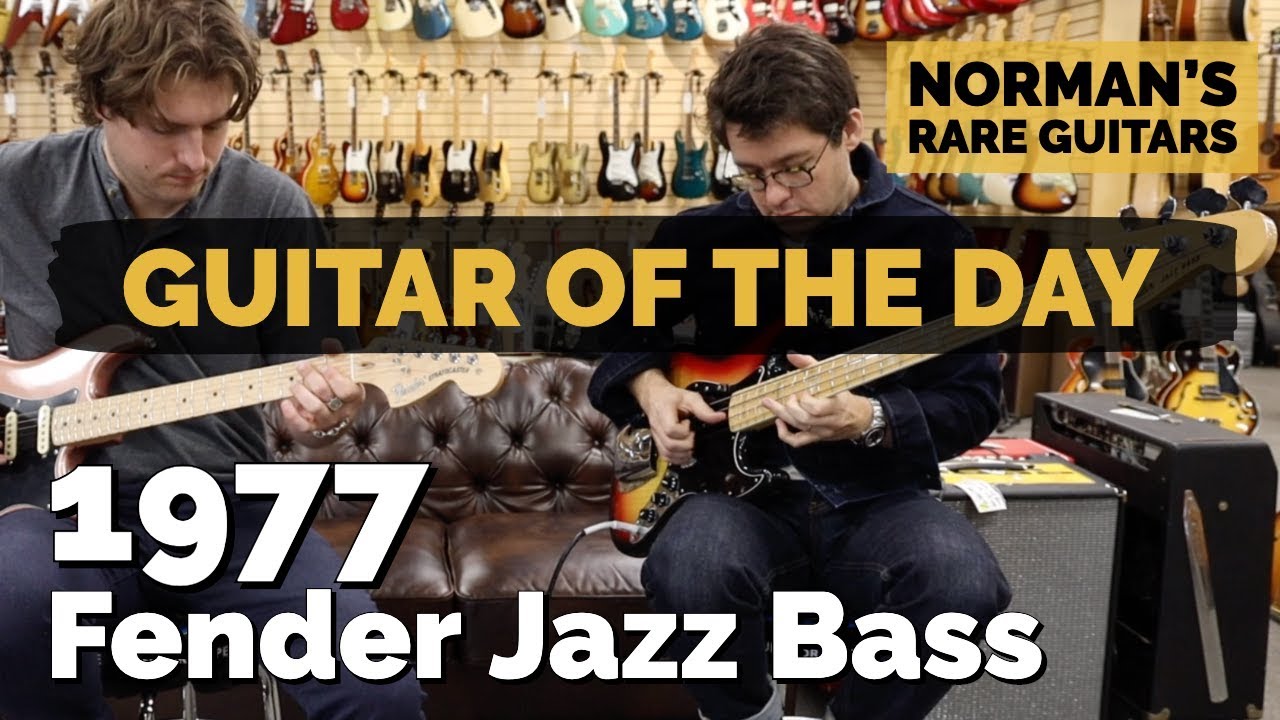 Guitar of the Day: 1977 Fender Jazz Bass | Norman's Rare Guitars