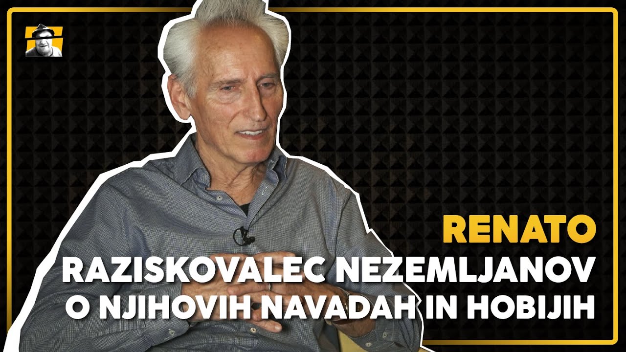 Raziskovalec nezemljanov o njihovih navadah in hobijih [Renato intervju]