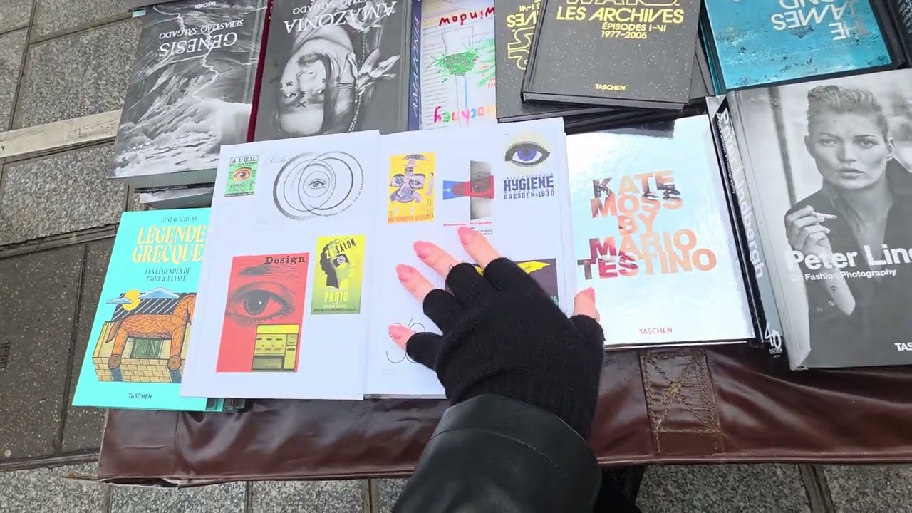 Taschen. Книжный магазин. Париж