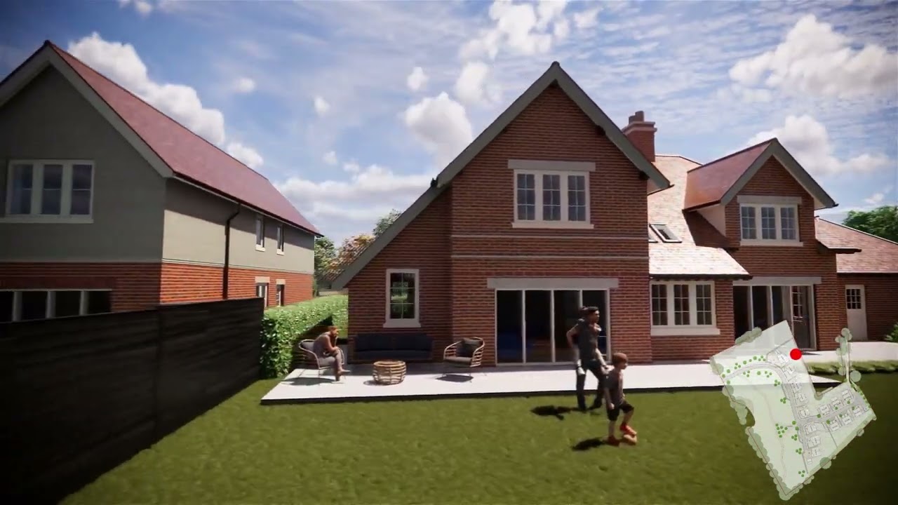 Proposed Street Scene for Manor Meadow, Goring-on-Thames - P22/S0003/RM