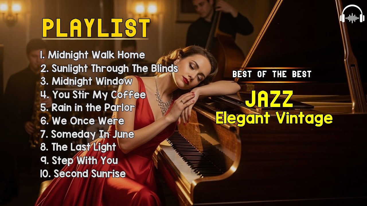 1930s Cozy Vintage Jazz Playlist – Classic Retro Swing Jazz for Relax and Unwind Evenings