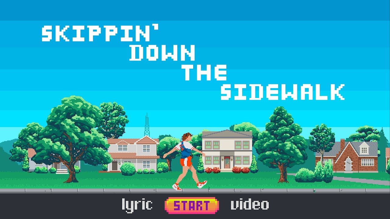 Amelia Day - Skippin' Down the Sidewalk (Official Lyric Video)