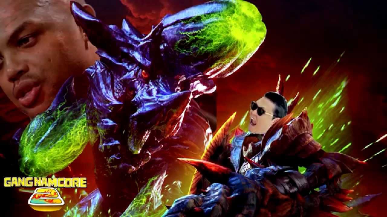 Style Hunter: Barkleydios, the Slam Wyvern  (PSY vs. Monster Hunter ft. Quad City DJs)