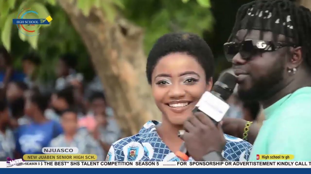 How to do a simple make-up, Student from New Juaben SHS did this on High School TV WTB Season 5