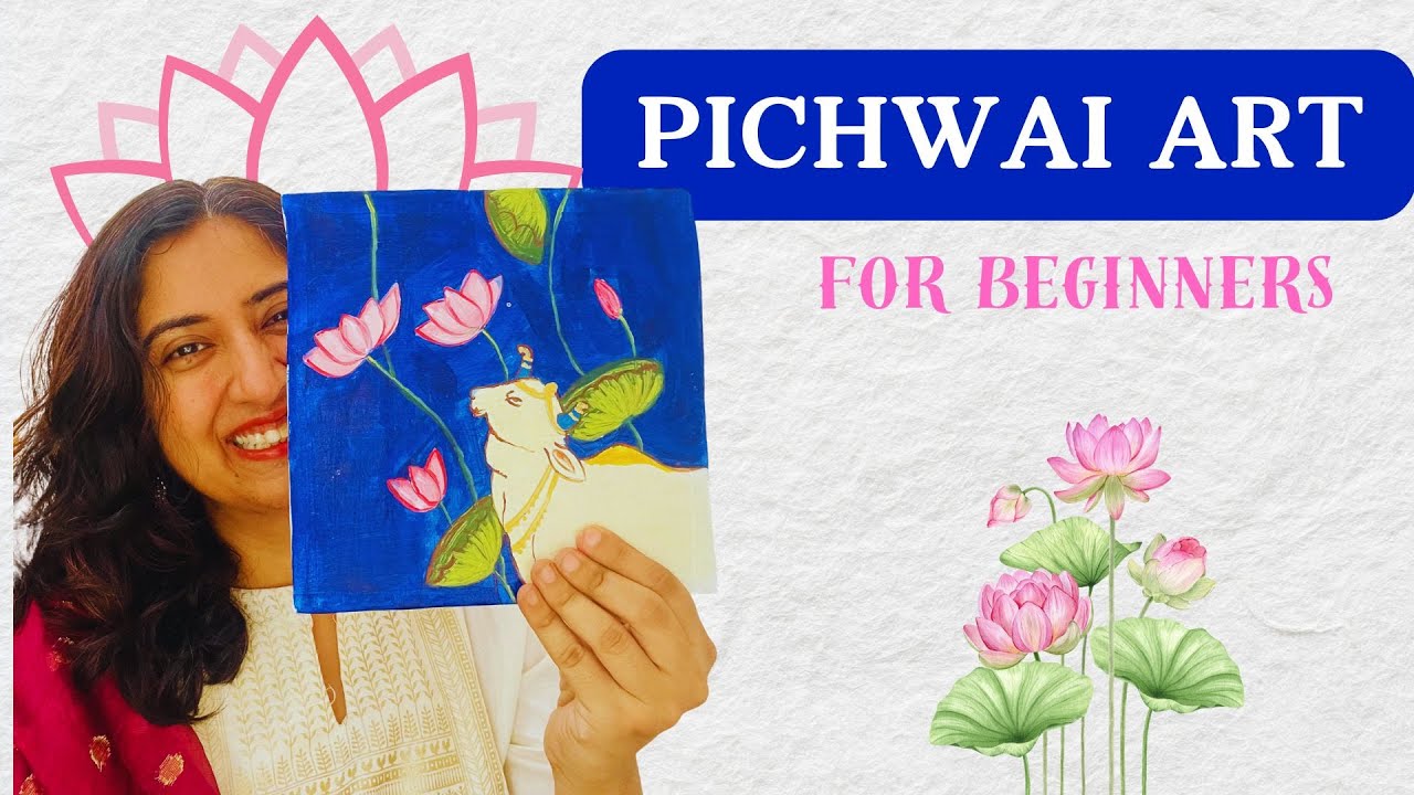 Pichwai Painting explained | How to do Pichwai Art | Easy Pichwai Painting for beginners