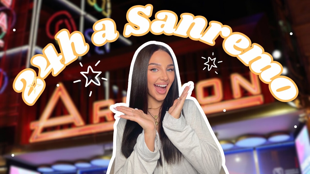 24 ORE A SANREMO | La mia prima volta all'ARISTON 🎶
