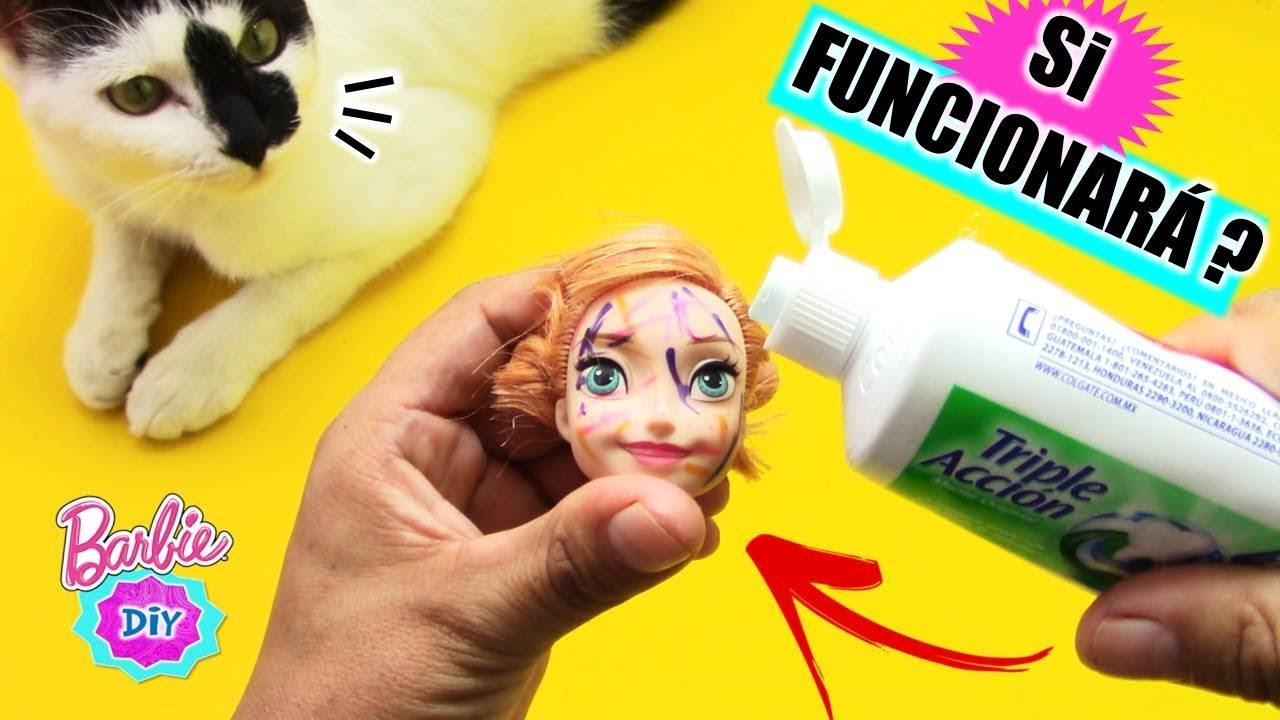 Probando TRUCOS y MANUALIDADES virales para MUÑECAS Barbie!! 5 IDEAS Fáciles y Rápidas!