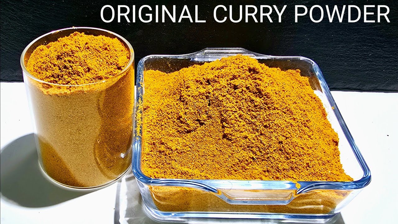 How To Make  Curry Powder at home   with Measurements 