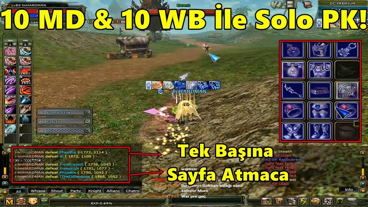 DomenicoWacco - Goes PK Alone and Makes a Page! | Knight Online