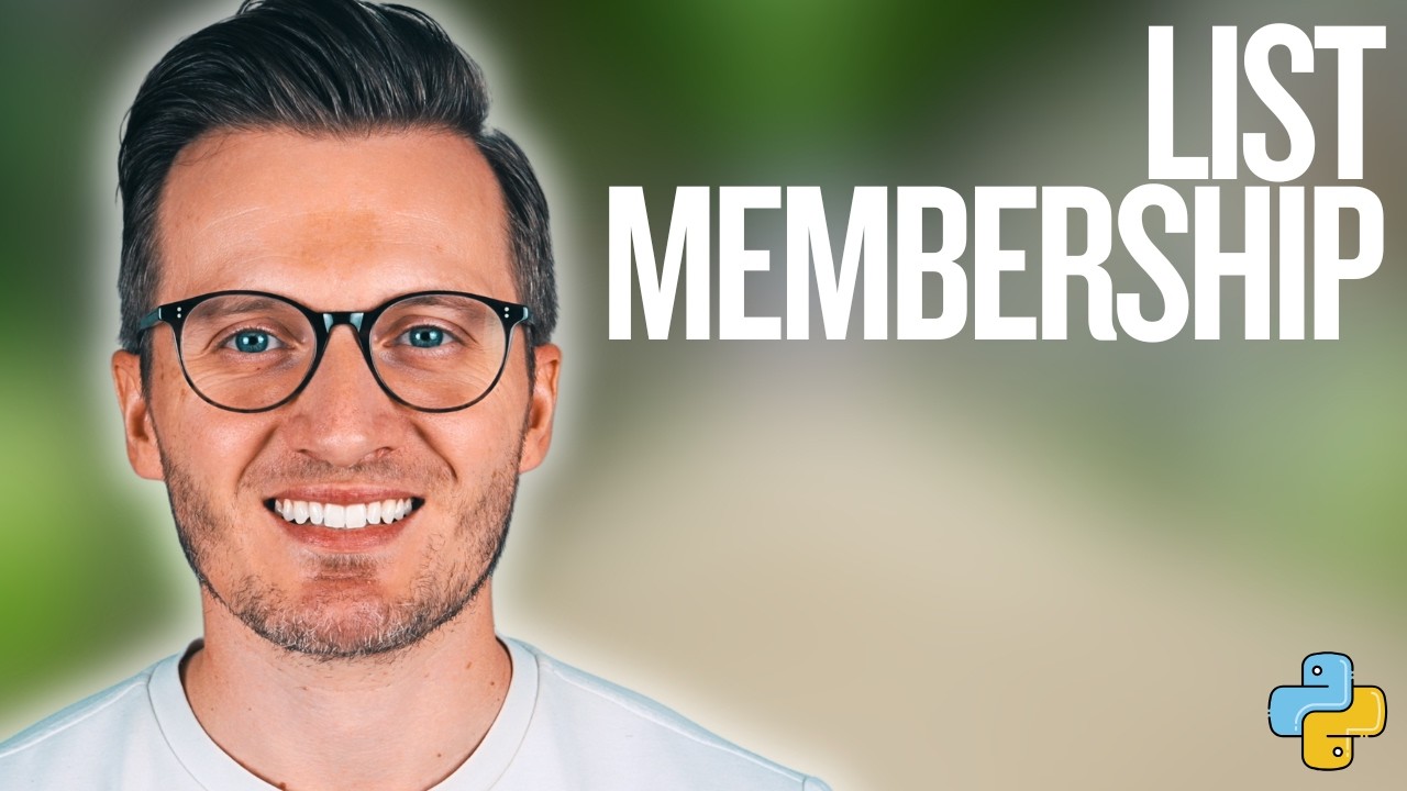 Python Day 34: List Membership in Python - Learn How to Check If an Item Exists