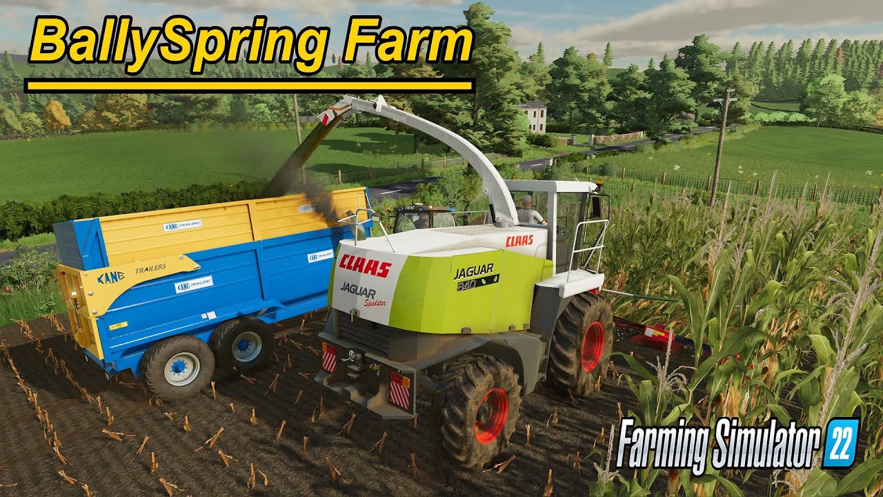 Maize Silage & Milking In The New Parlour ! Ep9 | BallySpring | Farming Simulator 22
