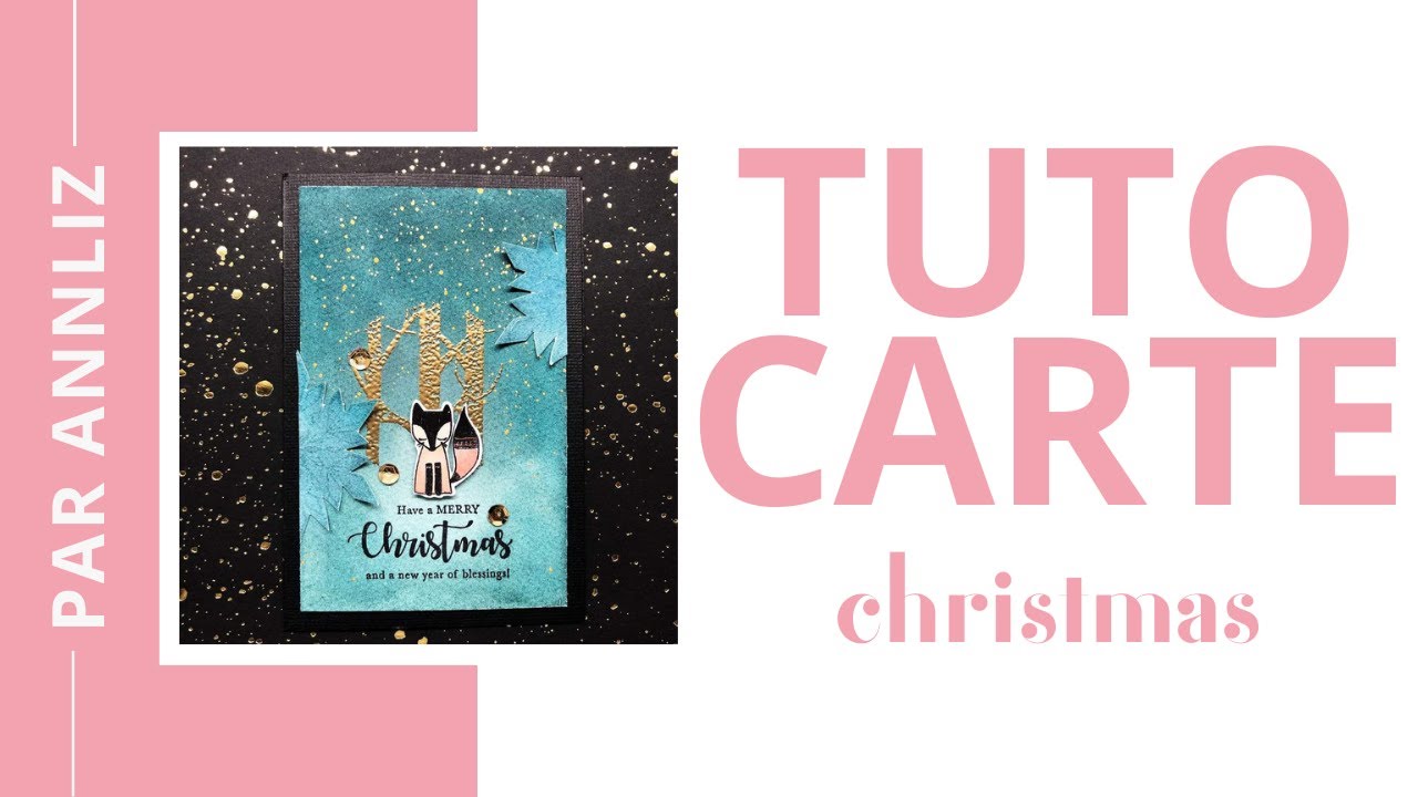 AnnLiz Carte - Tuto voeux aquarelle #14