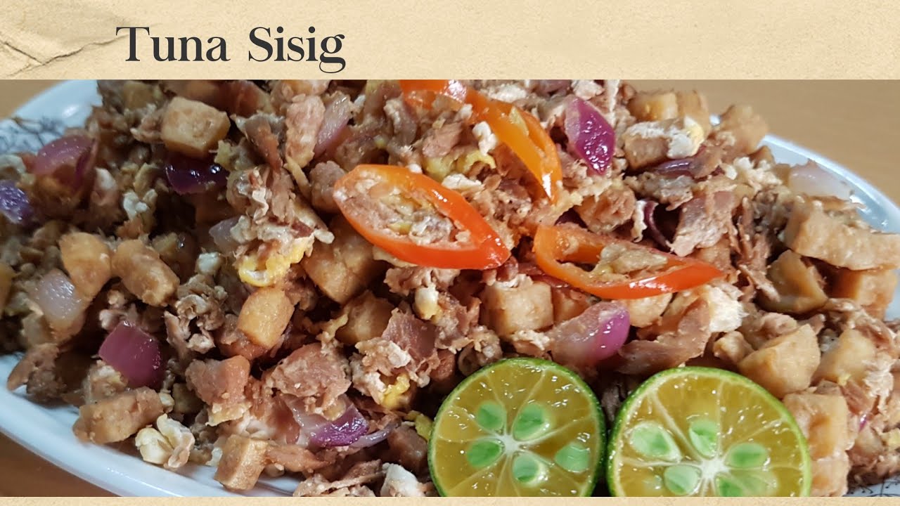 How to make Tuna Sisig with Tofu/Tokwa || Tuna recipe||own recipe
