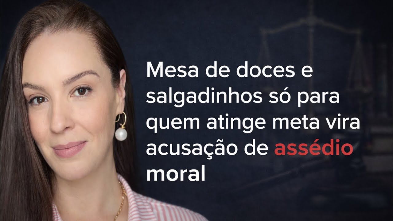 Funcionária disse que não podia comer os docinhos no escritório de advocacia 