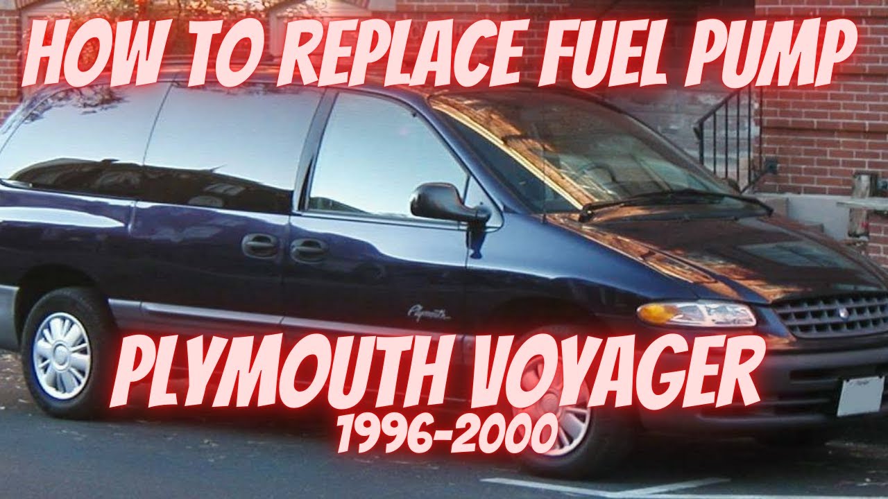 How to replace fuel pump 1996-2000 Caravan/voyager