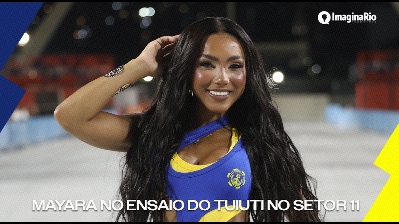 Mayara Lima no ensaio da Tuiuti no Setor 11: 