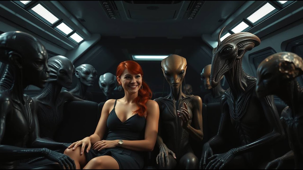 No One Sat Beside the Alien Because of Her Scent Until a Human Did, Saying, 