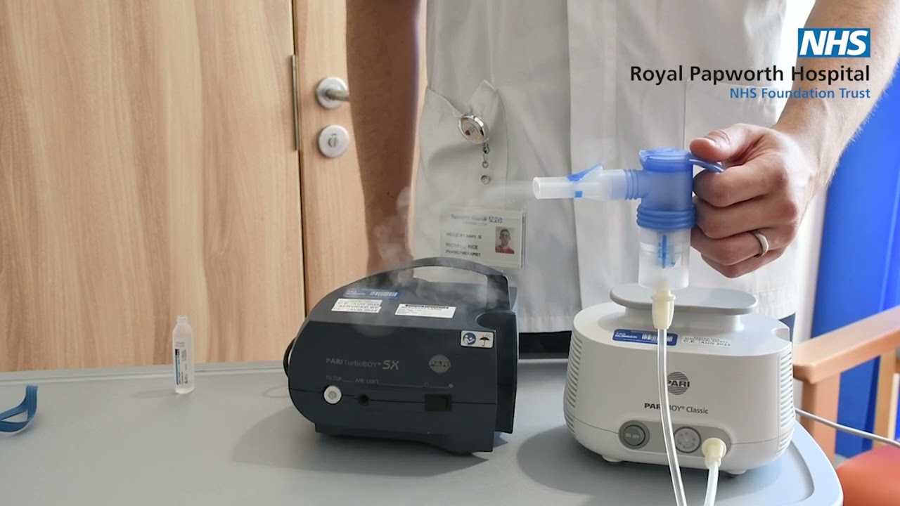 Using your nebuliser