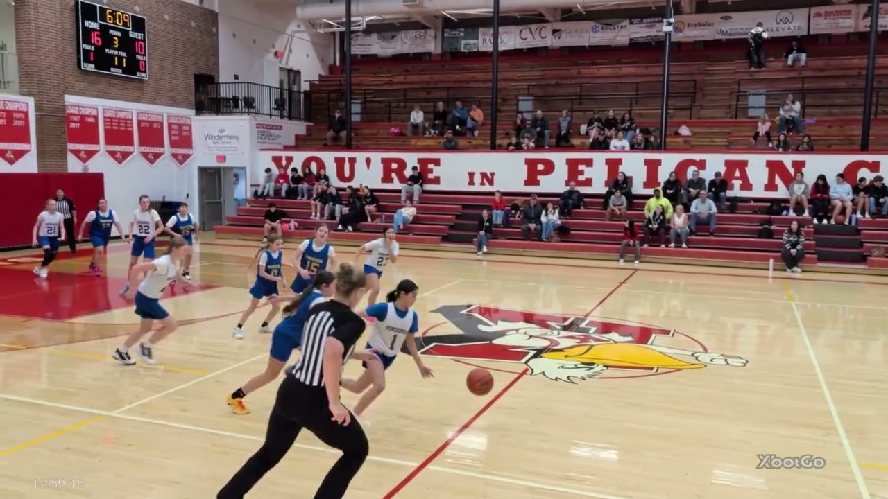Ponderosa Varsity Gold Girls vs Pondo Part 1 