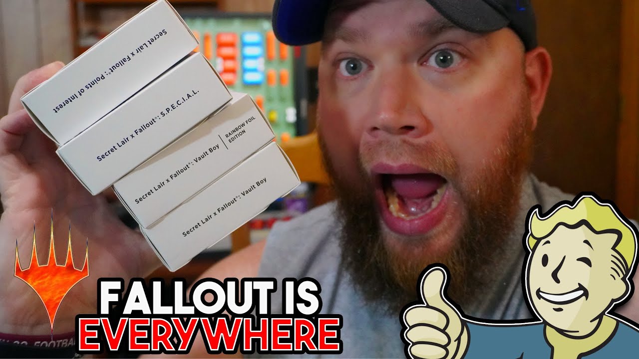 Unboxing Secret Lair - Fallout | Magic: The Gathering Trading Card Game