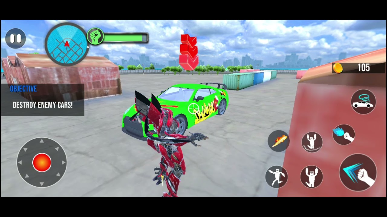 Superhero Robot Action Car Game || Best Car Robot Transform Games 2022 || Good Graphics and Gameplay