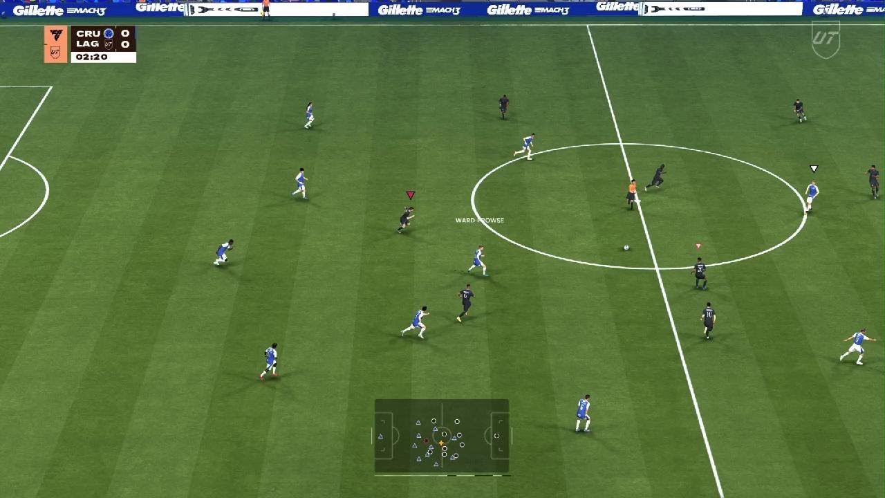 EA SPORTS FC 26 Condução dentro da área L1+R1