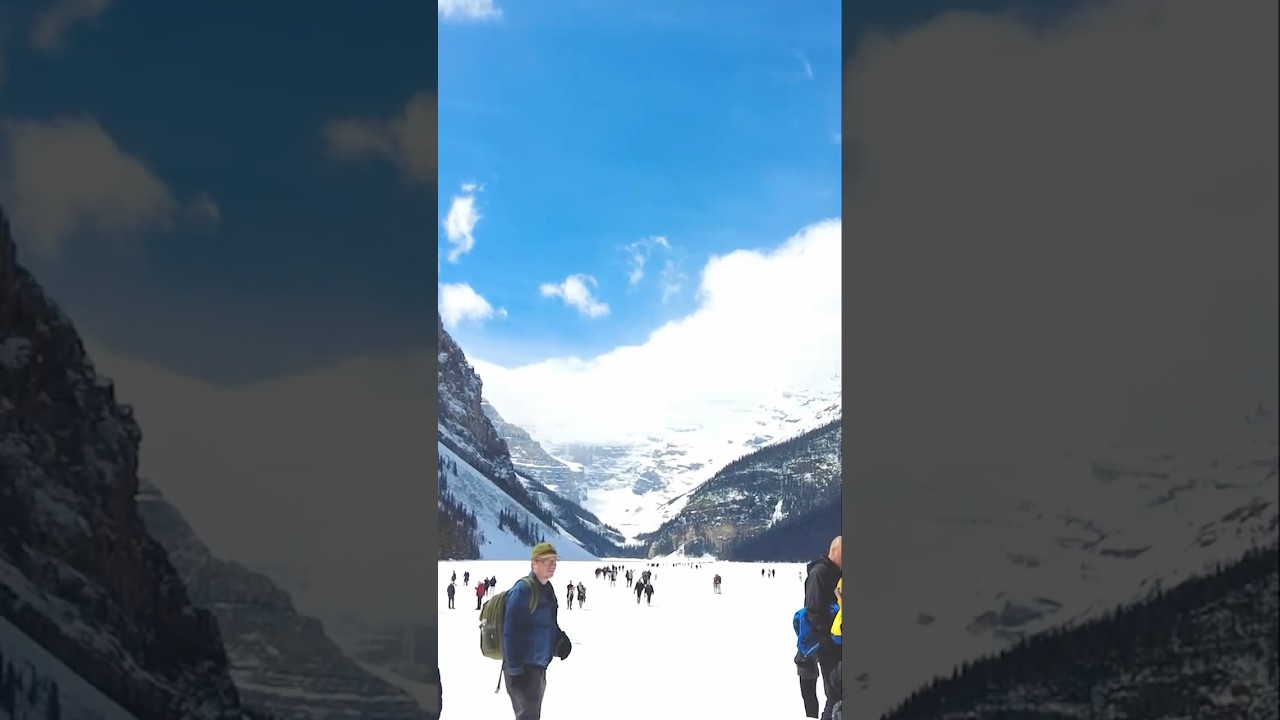 Frozen Lake Louise 