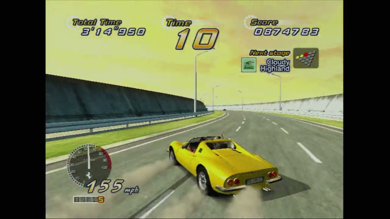 Outrun 2 (XBOX) - Testing new 4K Recording