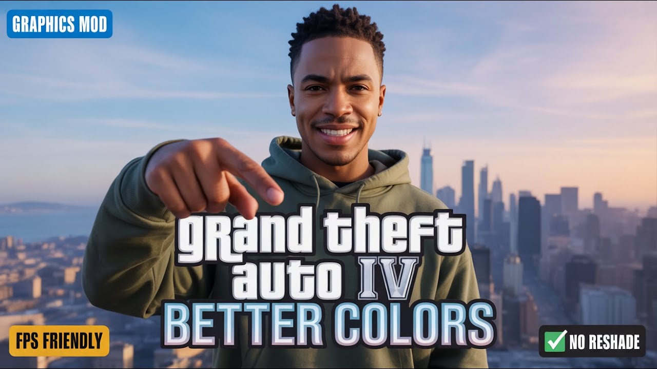 Мод DayL's Natural Timecycle для GTA IV | Улучшенная цветопередача и производительность (2026)