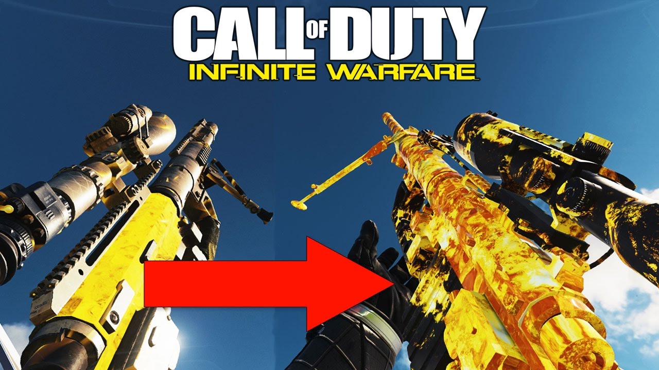 INFINITE WARFARE SECRET CAMO UPDATE! SOLAR/BLACK SKY CAMO OLD VS NEW COMPARISON!