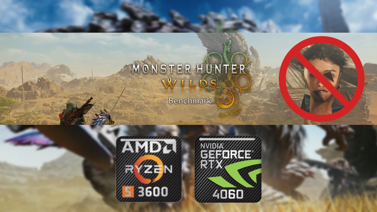 Monster Hunter Wilds Benchmark Tool - Ryzen 5 3600 | RTX 4060 8GB