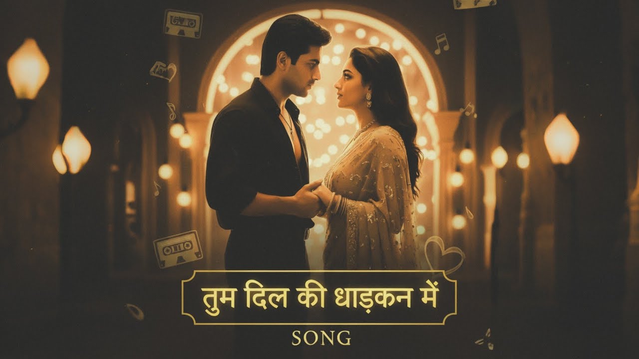 Tum Dil Ki Dhadkan Mein | Hindi Old Bollywood Song💞Romantic Hindi Songs😍90s Hit Songs#oldhindisong 