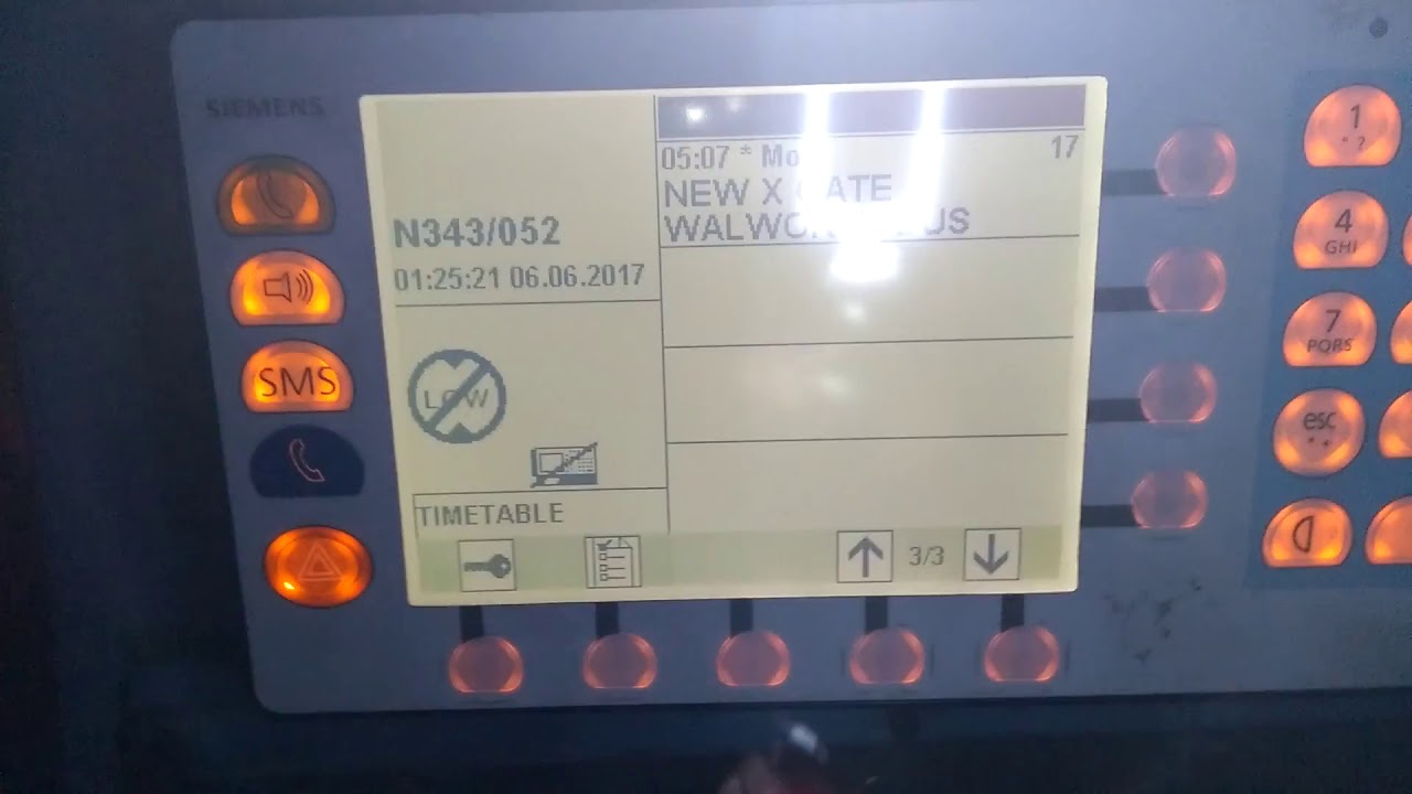 London Bus Ibus MDT screen 介紹