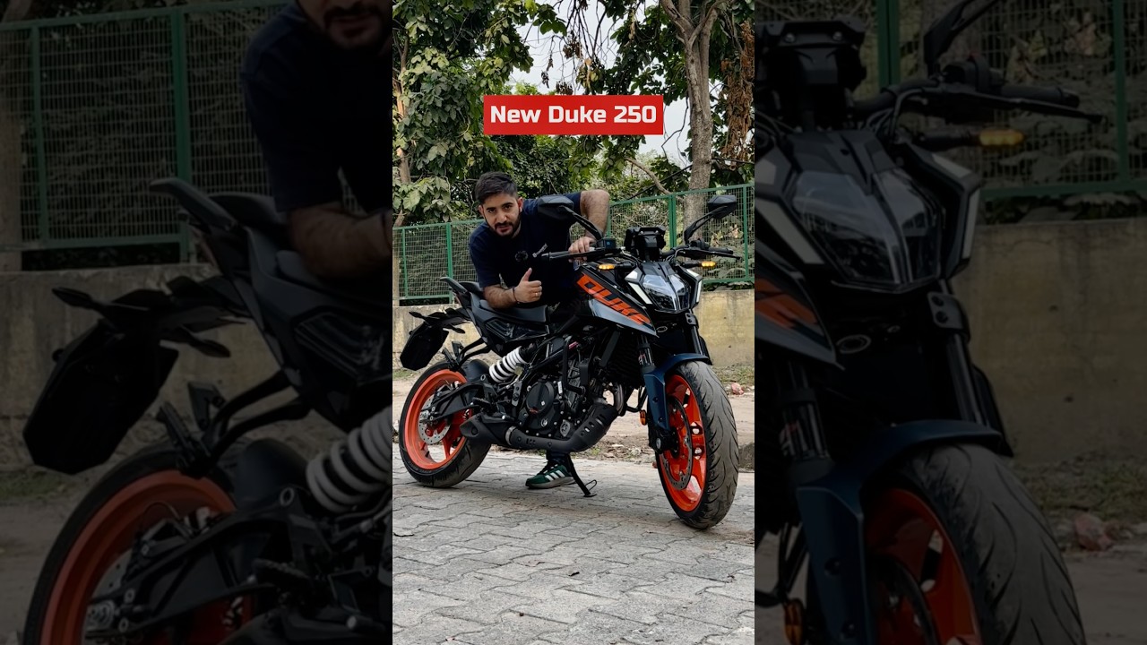 New 2025 KTM 250 Duke🚀LED DRLs & New TFT Console #KTM250Duke #duke250