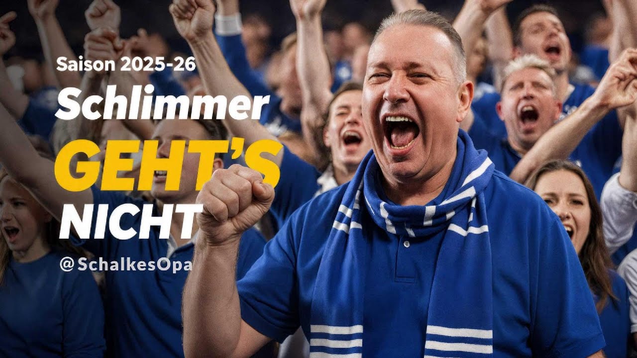 Schlimmer gehts nicht -  Die Hymne zur Saison 2025/26 | SchalkesOpa