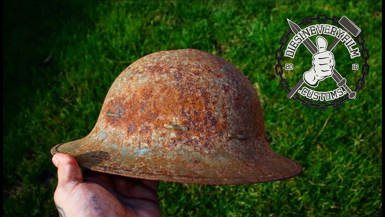 WW2 British Helmet Restoration